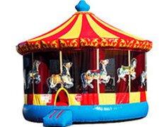 132 - 16 Ft Carousel JumpCircus Carnival
