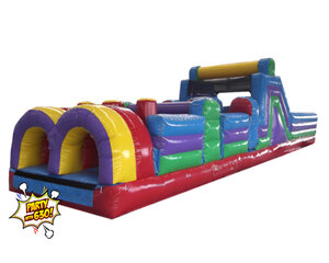 282 - Obstacle Course - 40 Ft with 10 Ft Slide