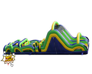 277 - Obstacle Course - 65 Ft with 17 Ft Slide