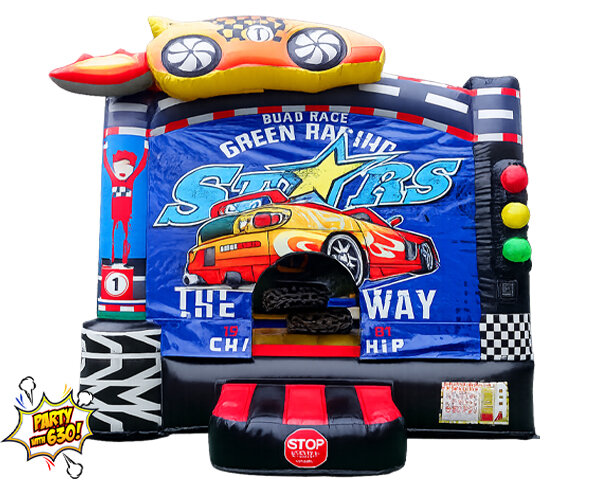 124 – 13x13 Race Car Bounce House