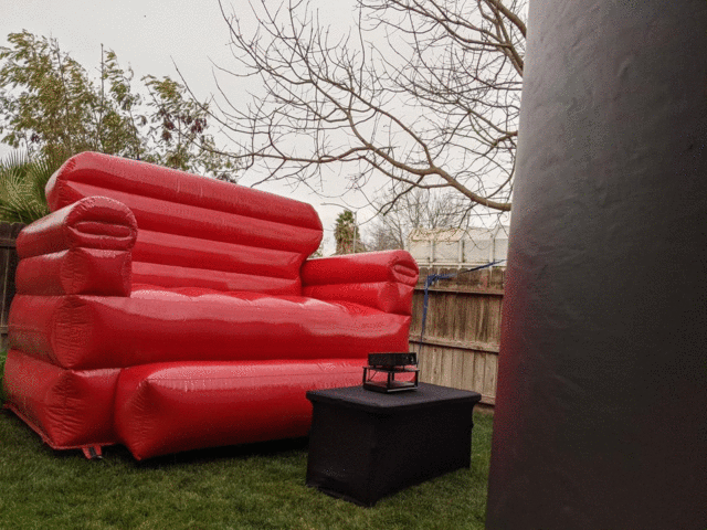 760 - Movie Night with Big Red Chair