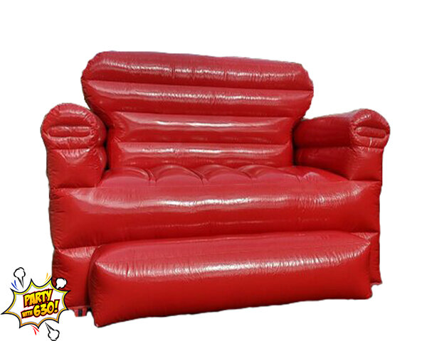 760 - Giant Red Couch