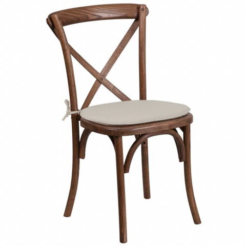 Crossback Chair w Cushion
