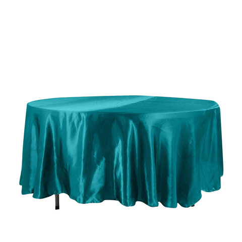 Teal - Satin - Round 132