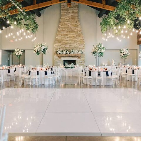 8x8 White Dance Floor