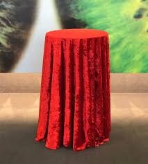 Red - Velvet Linen