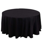 5ft Black Round Table Cloth