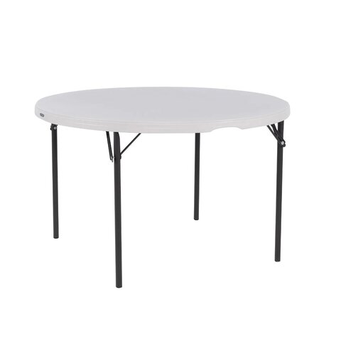 48 inch round bi fold tables