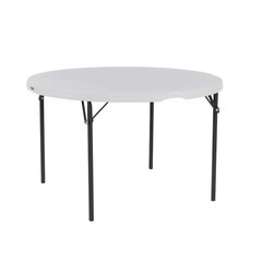 48 inch round bi fold tables