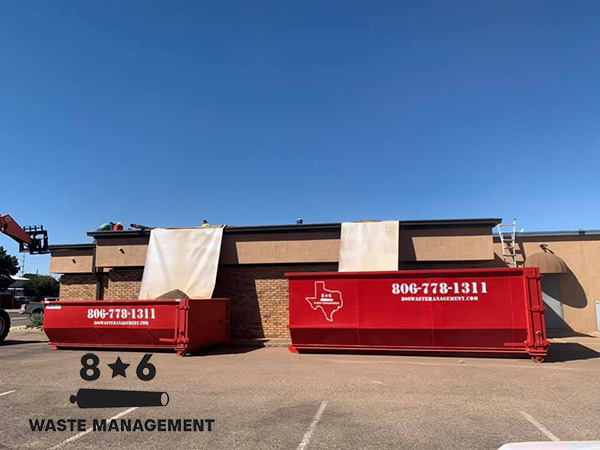 Roofing Roll Off Dumpster Rental Lamesa