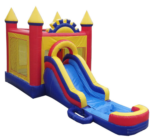 Sunny Daze Water Slide / Bounce House Combo