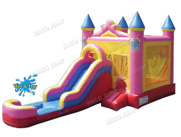 Princess Castle Water Slide / Bounce House