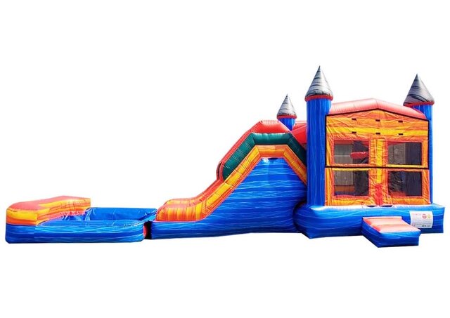 Marble Castle Water Slide / Bounce House