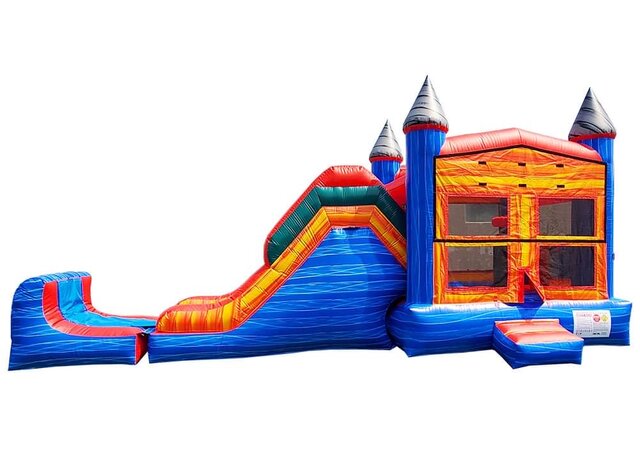 Marble Castle Bounce House Combo