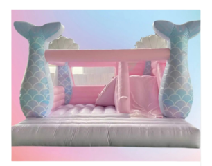 Mermaid Bounce House with Slide