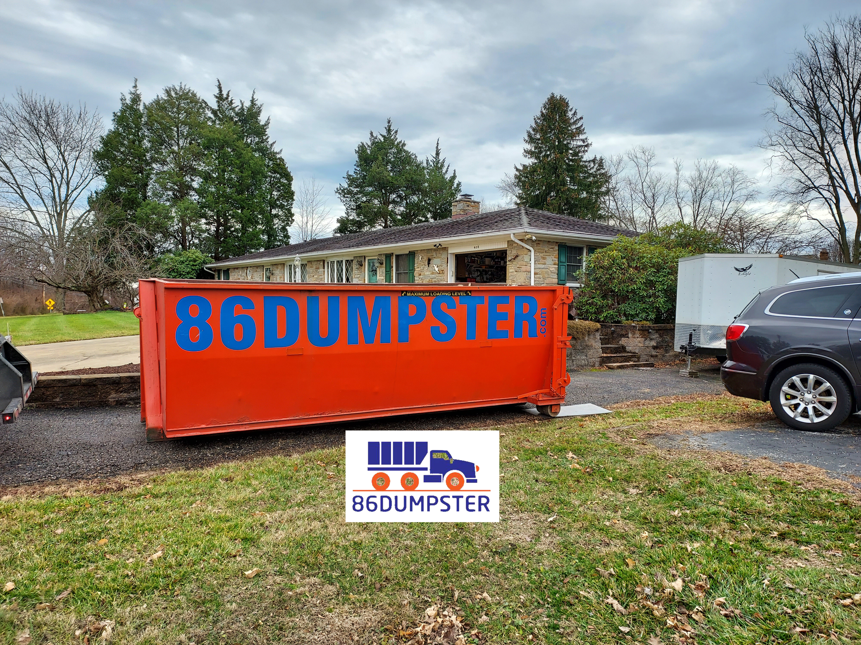 Residential Dumpster Rental 86 Dumpster Essex MD Homeowners Trust