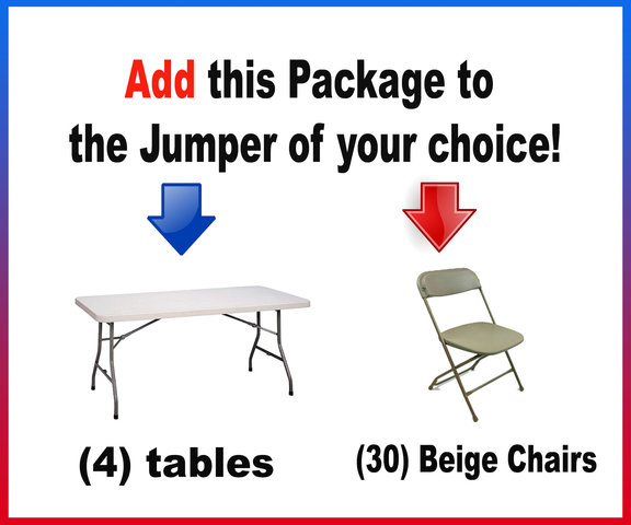 Table and Chair rentals near me