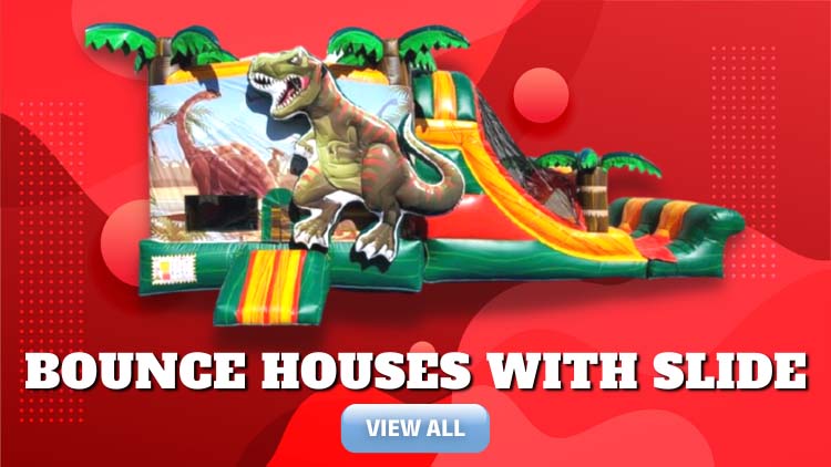 bounce house with slide rentals in Chino Hills