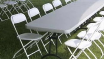 Tables and chairs best sale for rent for party