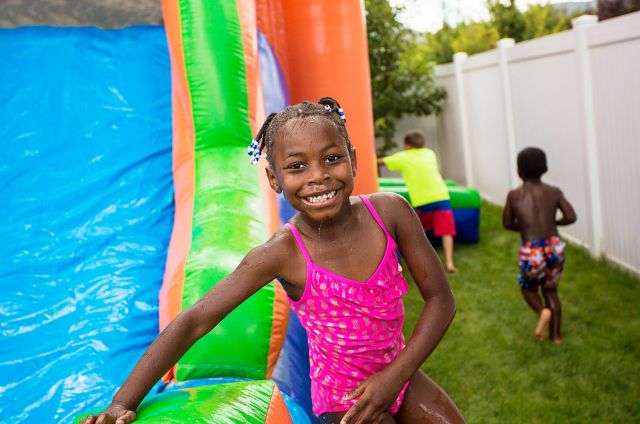 Inflatable Water Slide Rental