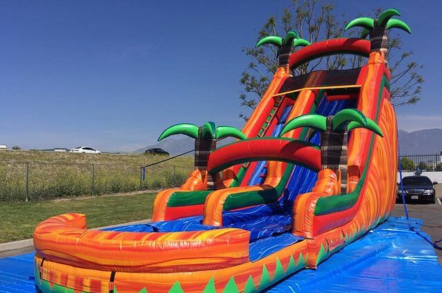 Fire Water Slide Rental