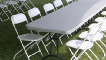 Upland Table and Chair Rentals