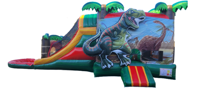 3D T-Rex Dinosaur combo with pool