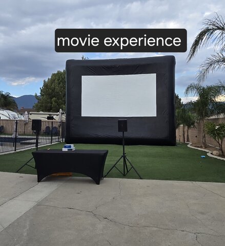 Outdoor Movie Experience