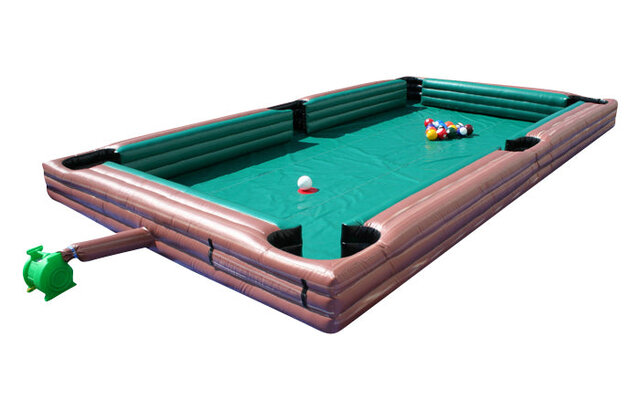 Human billiards (pool game)