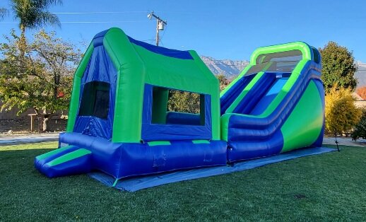 18 ft. Jungle Slide with Bouncer