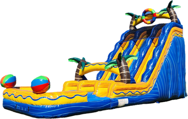 22 ft Beach vibes Double lane water slide
