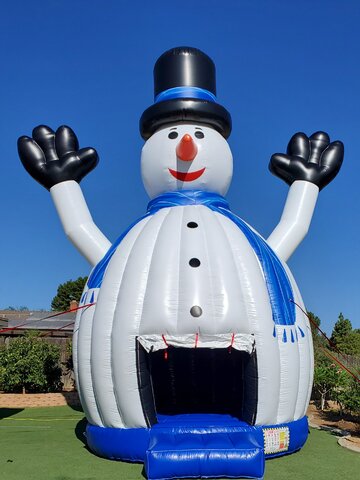Snowman Christmas Dance Party Jumper
