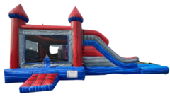 American 4 in 1 combo jumper with pool
