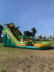 18 foot Double lane paradise Sunshine waterslide
