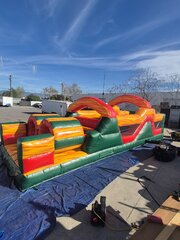 30 foot Tropical Obstacle Course