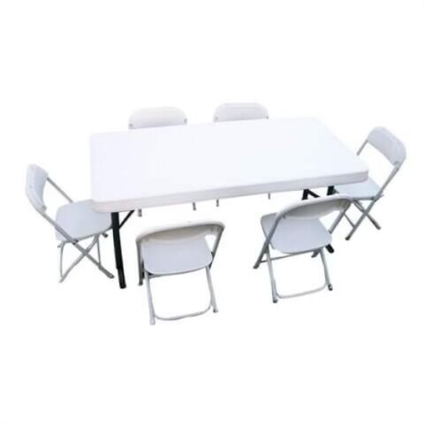 1 adult table 6 chairs 