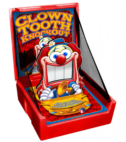 Clown Tooth Knockout Carnival Game 🎡 