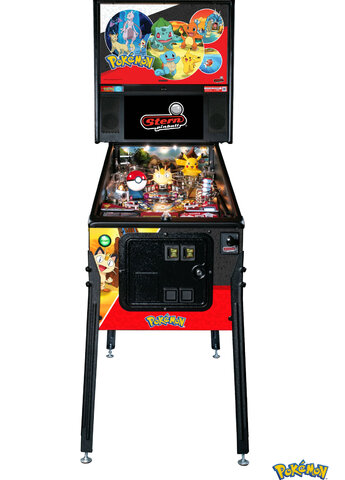 Pokémon pro pinball machine arcade