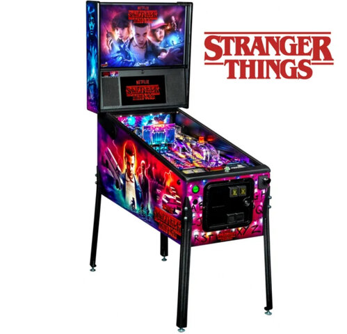 Stranger things pro pinball machine arcade