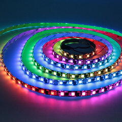 Multi colored arcade style lighting for back tent wall only