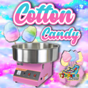Cotton Candy Maker pink with supplies for 50