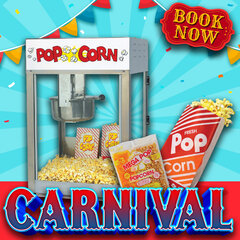Popcorn machine festival size supplies for 100 