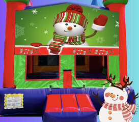 Snow man banner