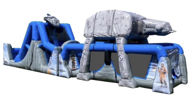 *** NEW *** Star Wars 50' Obstacle Course - Wet