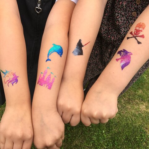 Glitter Tattoos