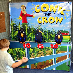 Conk the Crow Frame Game