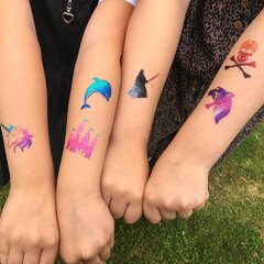 Glitter Tattoos
