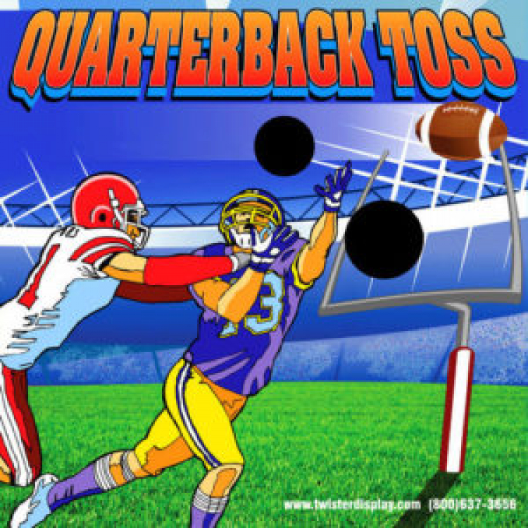 Quarterback Toss Frame Game