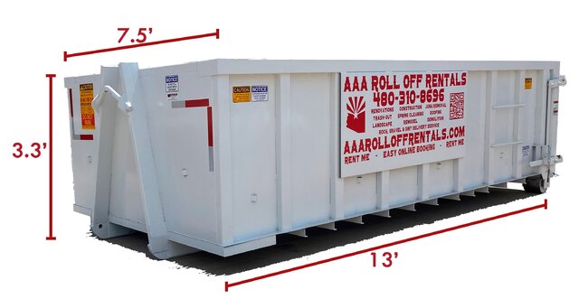 10 Yard Dumpster | AAA Roll Off Rentals, Mesa AZ