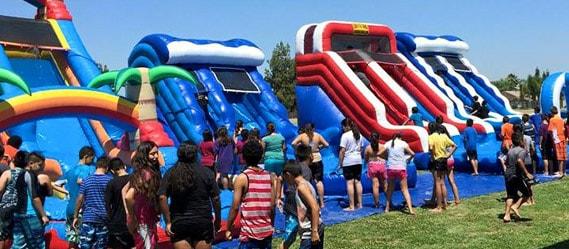 Fresno Water Slide Rentals